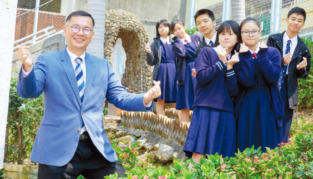 明爱庄月明中学：尊重学生 发放正能量 关爱遍校园 师生情常在