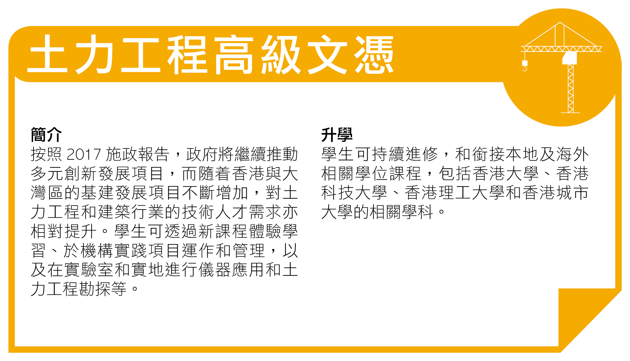 教育传媒：土力工程高级文凭