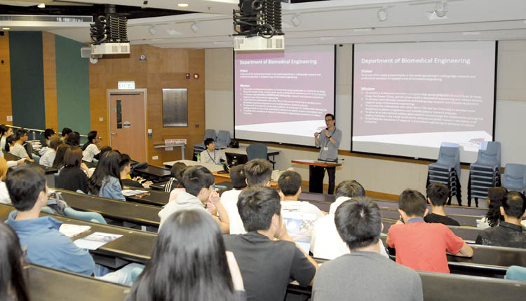 香港城市大学：课程理论与实践并重，让学生掌握及有能力运用最新的生物医学工程知识。