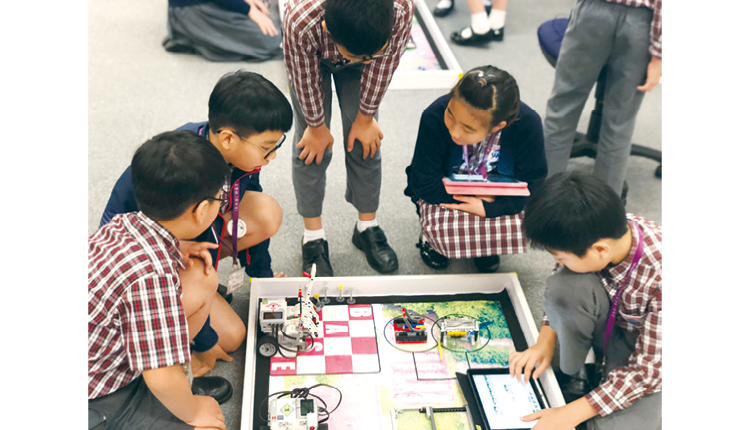 STEAM 学习的内容也以自然和农耕为主题，以学生熟悉的题材提升学习效果。