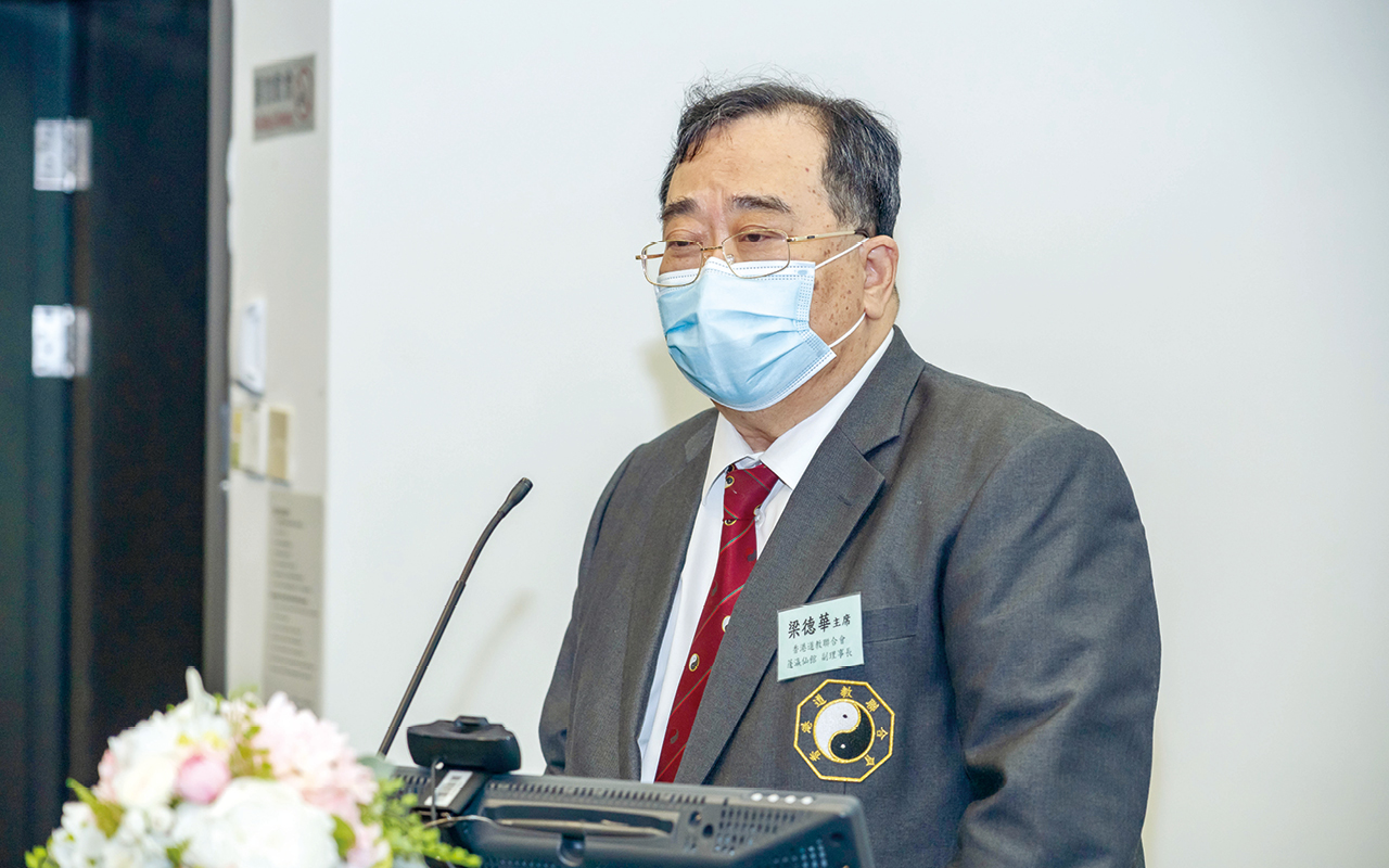 ▲啬色园监院李耀辉道长